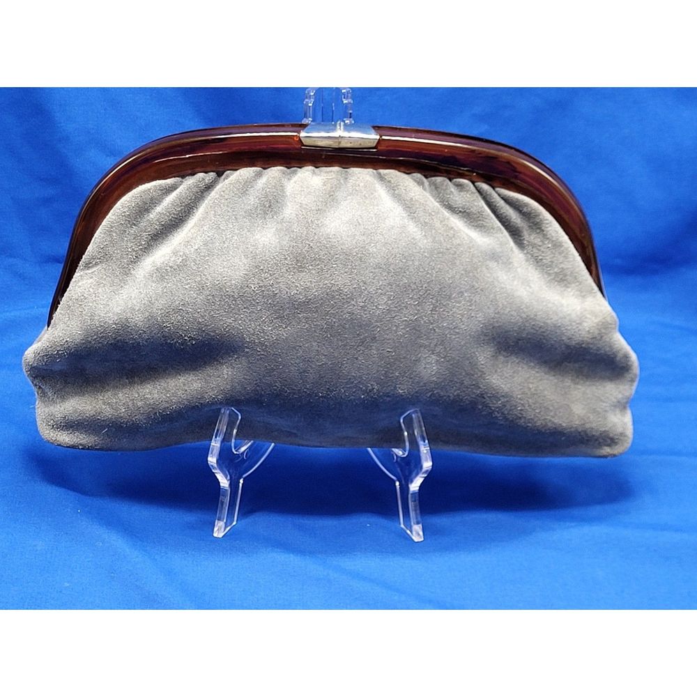 Joseph Magnin Suede Clutch